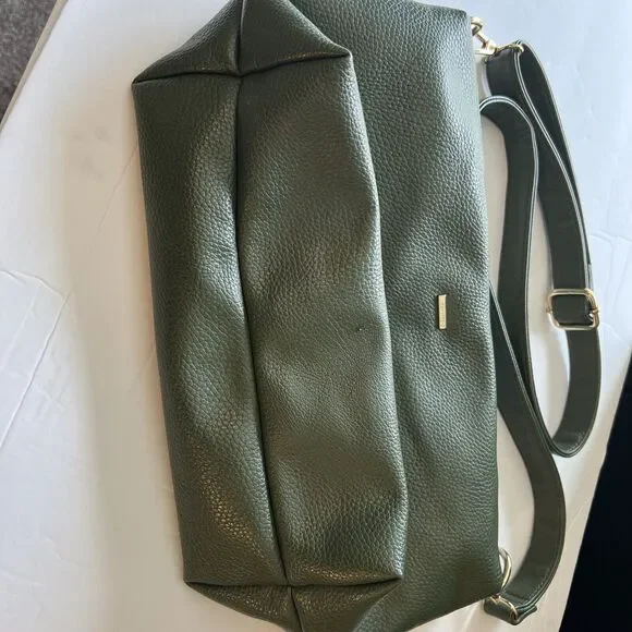 Anthropologie REMI/REID PURSE Olive Green Crossbody - Picture 3 of 10